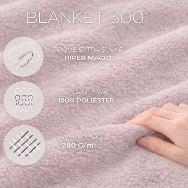 Cobertor Queen Kacyumara Blanket 300 Toque de Seda - Rosê Parisi