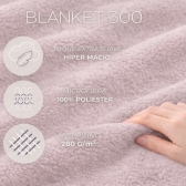 Cobertor Queen Kacyumara Blanket 300 Toque de Seda - Rosê Parisi