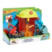 Conjunto Hot Wheels City Super Quartel Dos Bombeiros Mattel