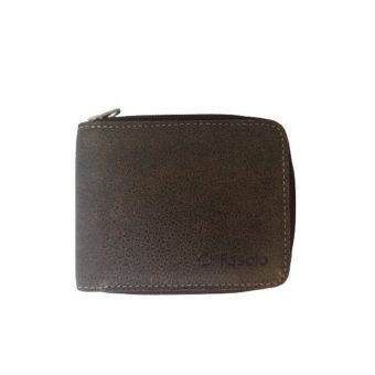 Carteira Masculina com Zíper Fasolo Everest Couro k727-146