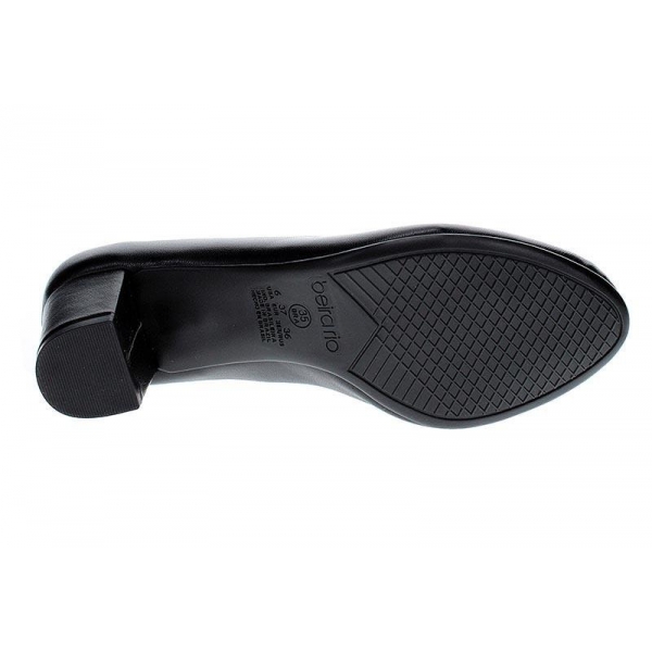 Sapato Feminino Beira Rio Scarpin Salto Bloco Baixo Conforto - Preto 01